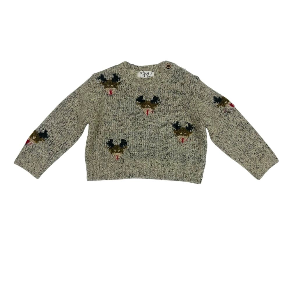 NWT Me & Henry 5/6Y Reindeer Sweater
